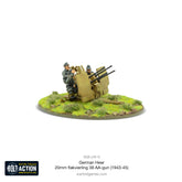 German Heer 20mm flakvierling 38 AA-gun (1943-45)